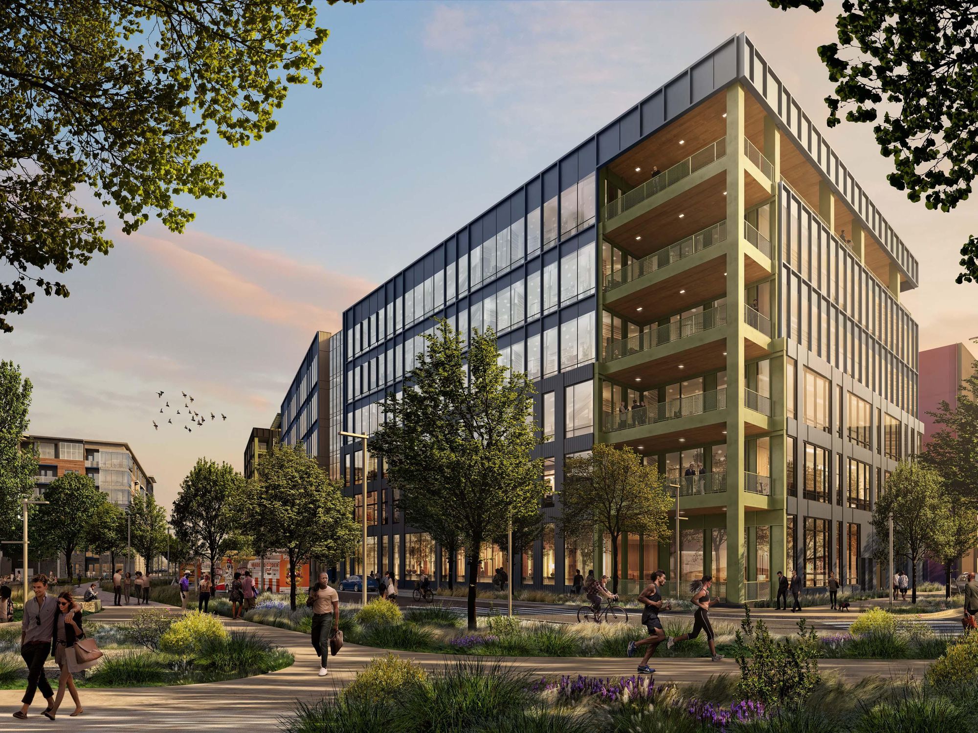 River Park mixed-use development on East Riverside