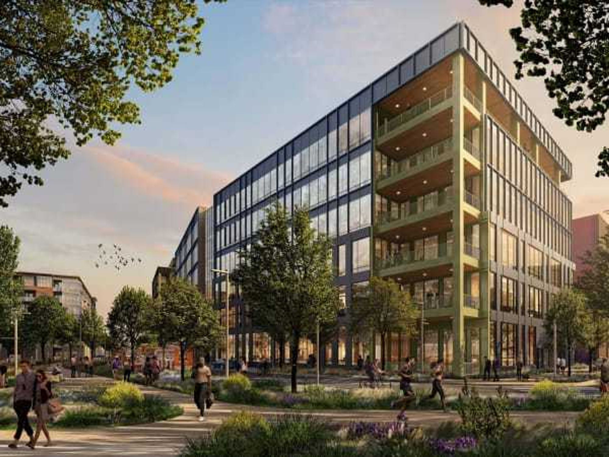 River Park mixed-use development on East Riverside