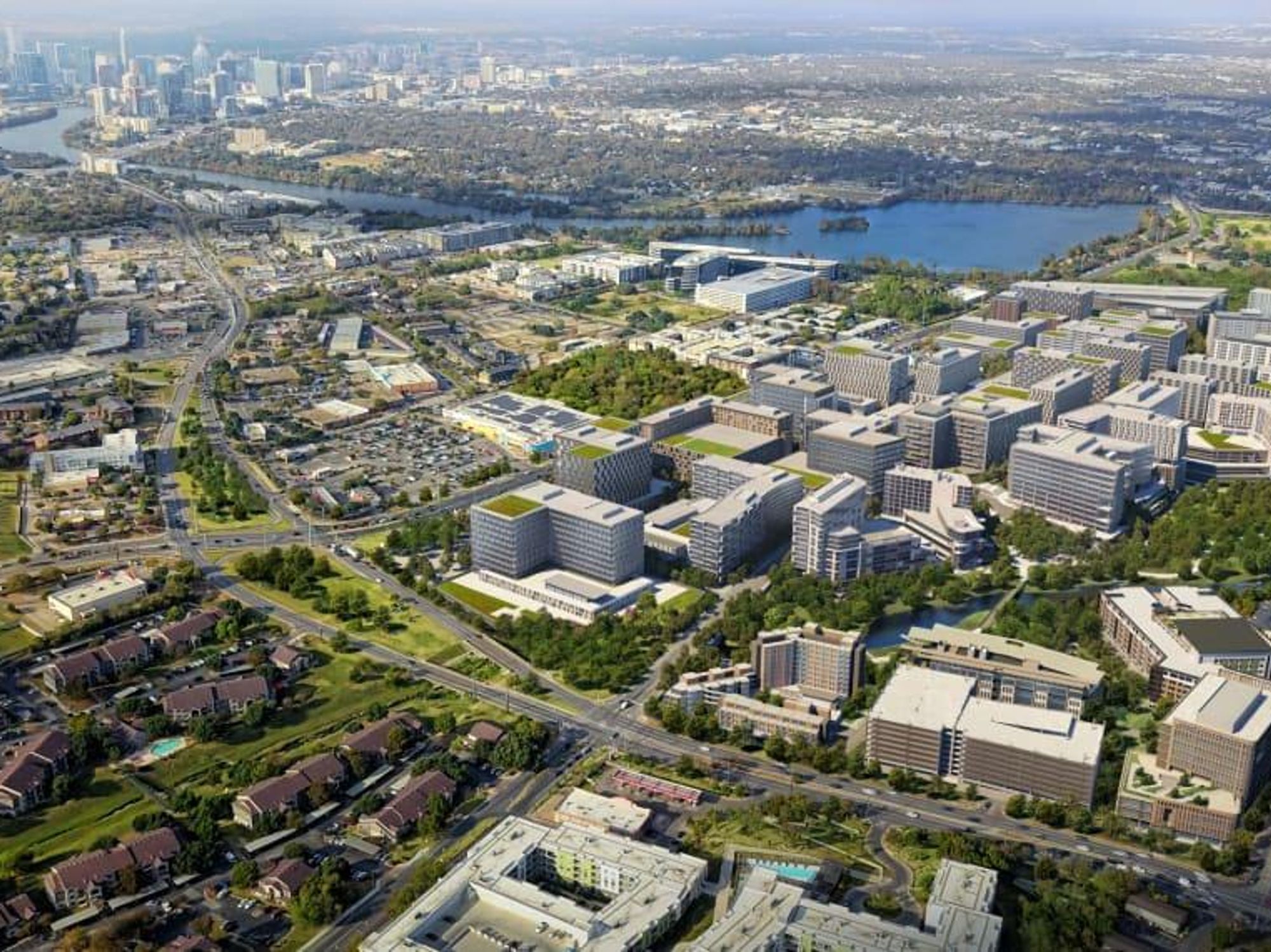 East Austin's new Riverside development would be double the size of Domain