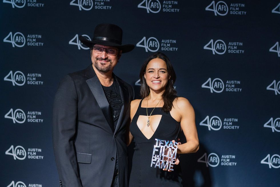 Robert Rodriguez and Michelle Rodriguez Texas Film Awards
