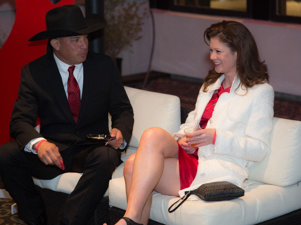 Rock Your Red Austin 2015 John Rodriguez & Christine Hearn