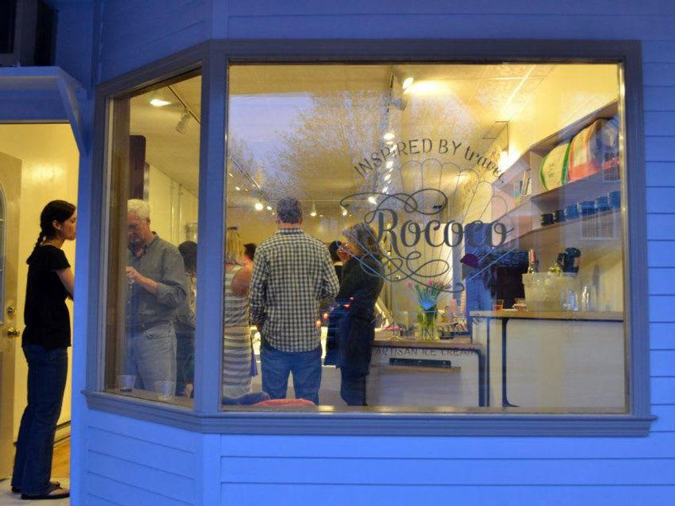 Rococo Artisan Ice Cream in Kennebunkport, Maine