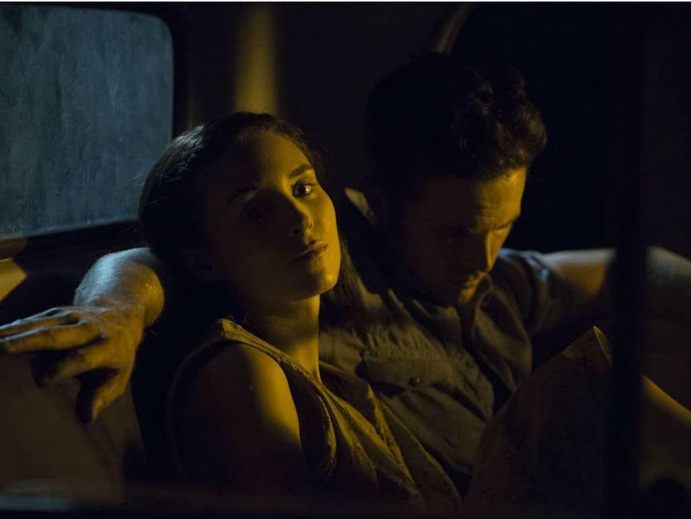 Rooney Mara and Casey Affleck in Ain't Them Bodies Saints