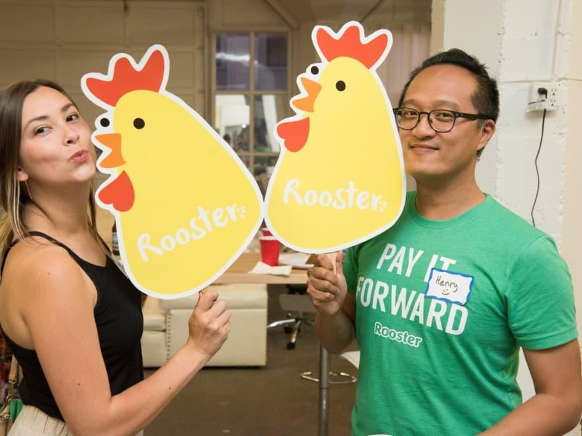Rooster Pay it Forward App