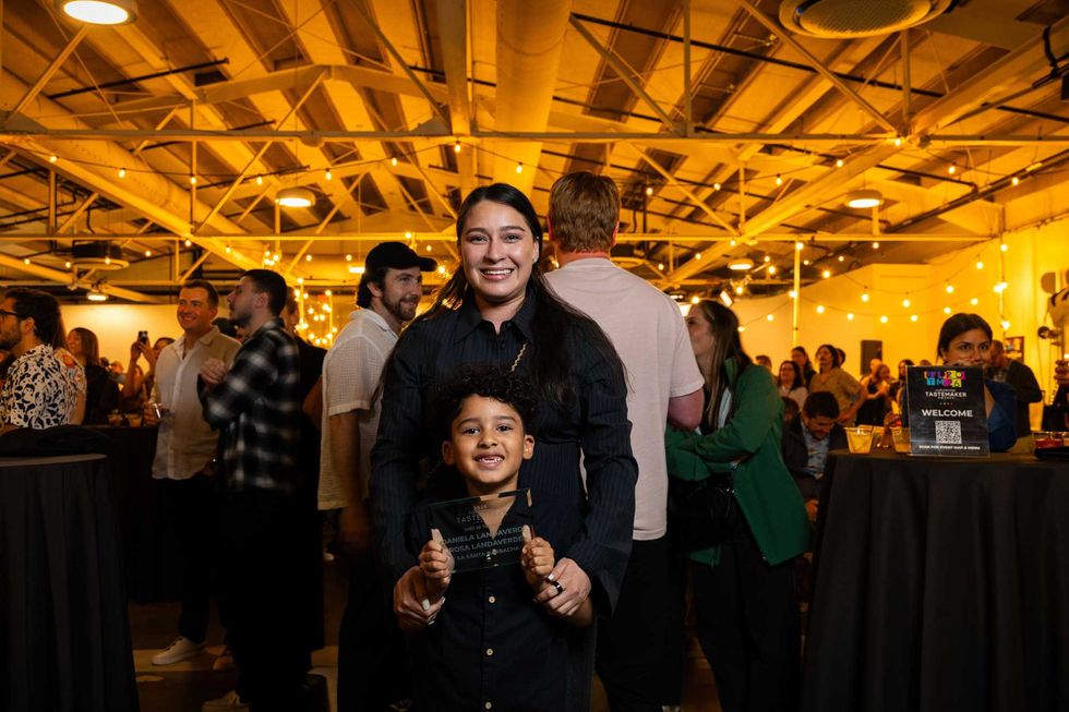 Rosa Landaverde of La Santa Barbacha at Austin Tastemaker Awards 2026