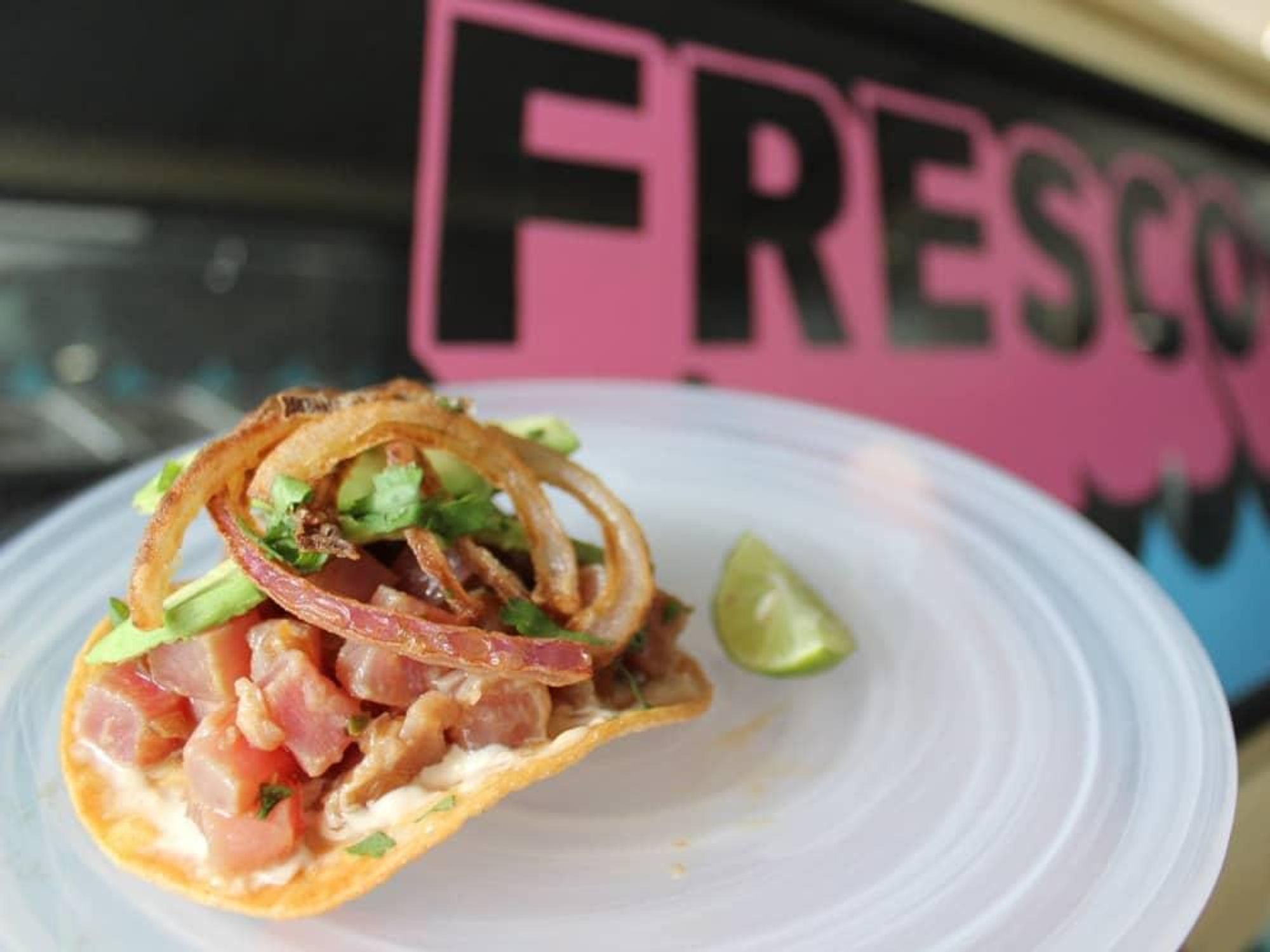 Rosarito ceviche truck East Austin