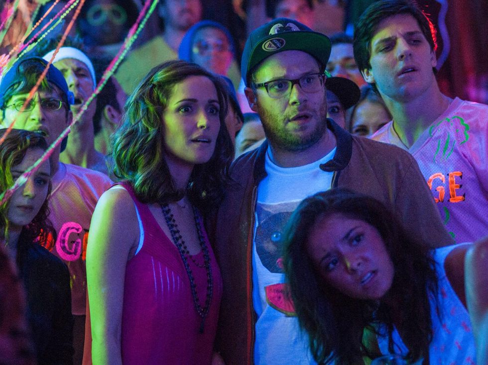 Rose Byrne and Seth Rogen in Neighbors
