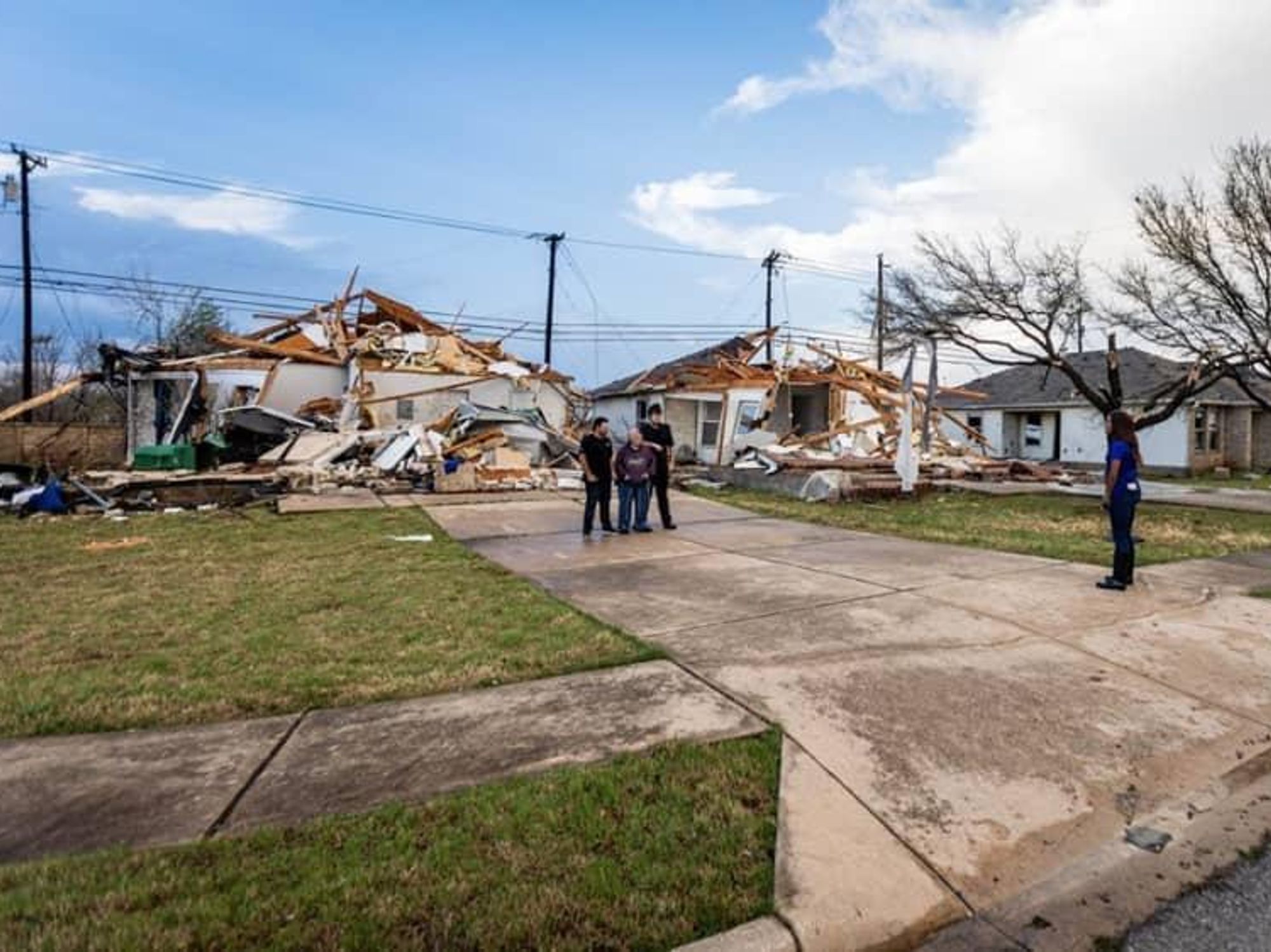 Round Rock tornado damage March 2022