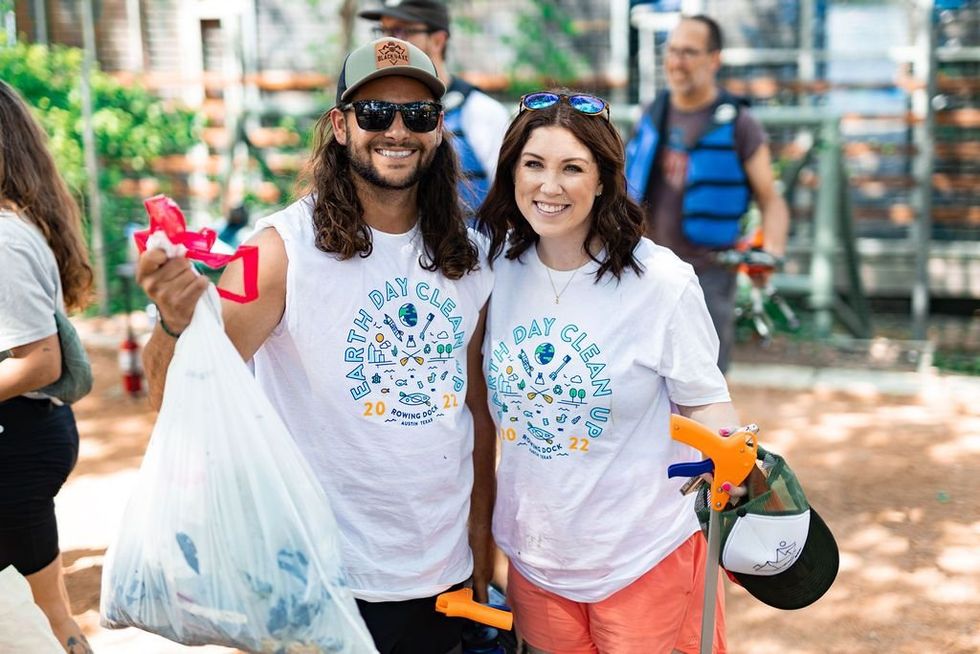 Rowing Dock's Earth Day Clean Up