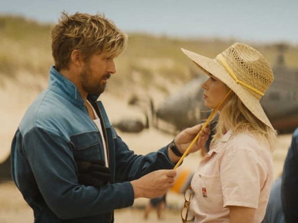 Ryan Gosling and Emily Blunt in The Fall Guy