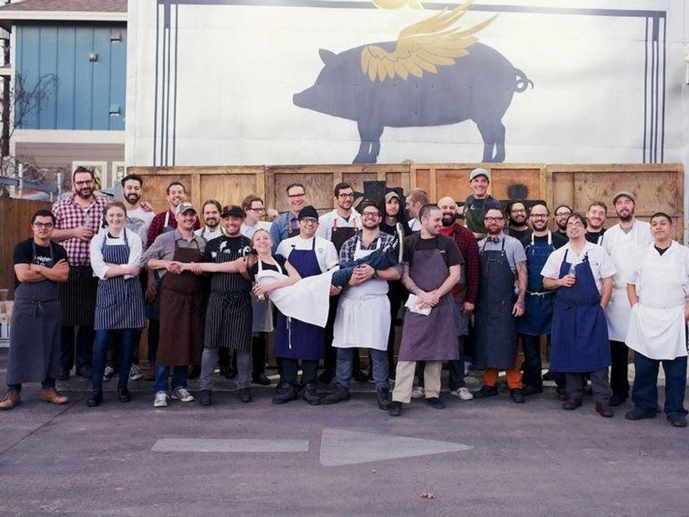 Ryan Lachaine at Indie Chefs Week Foreign and Domestic Austin