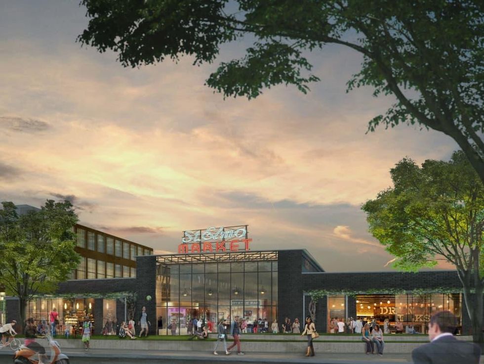 Saint Elmo Public Market rendering South Austin 2015