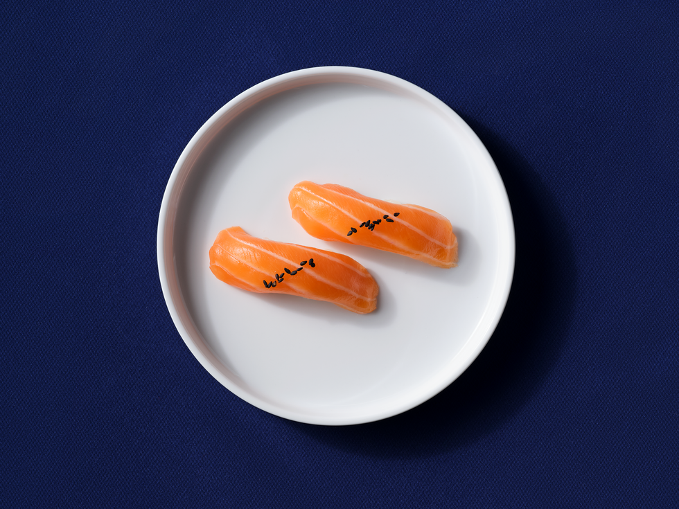 Salmon at Tancho Sushi