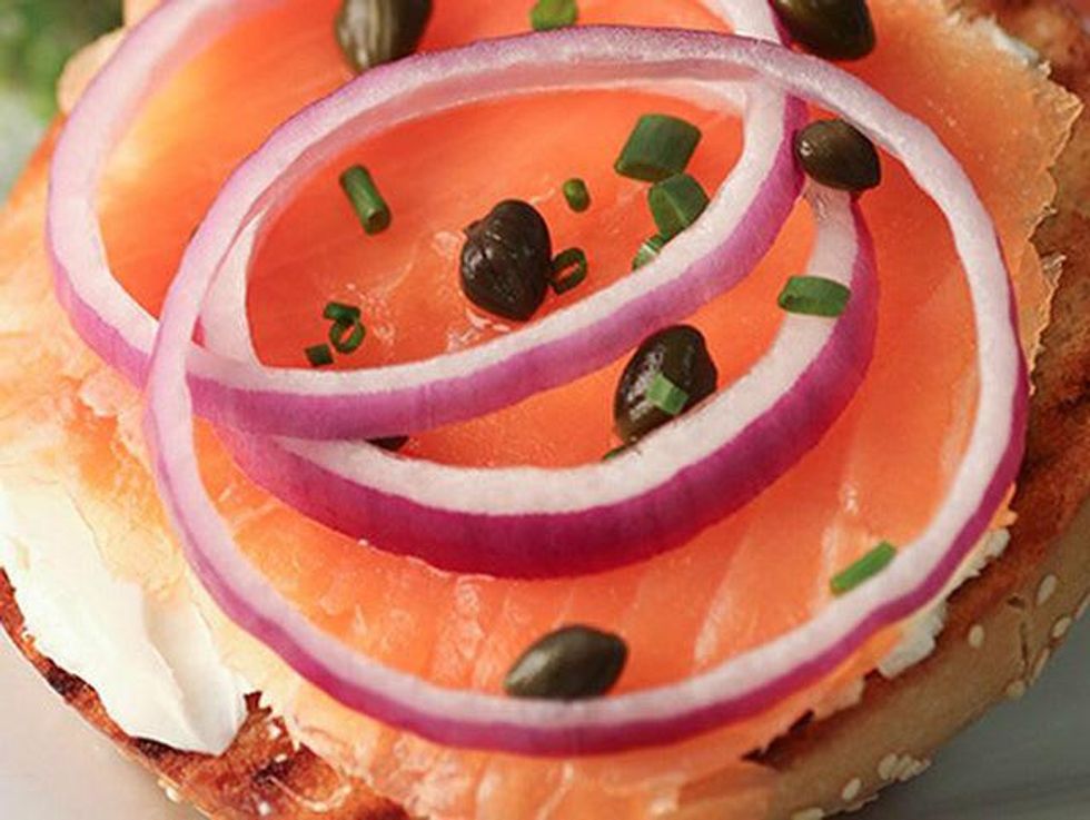 Salmon Lox Box and Barrel