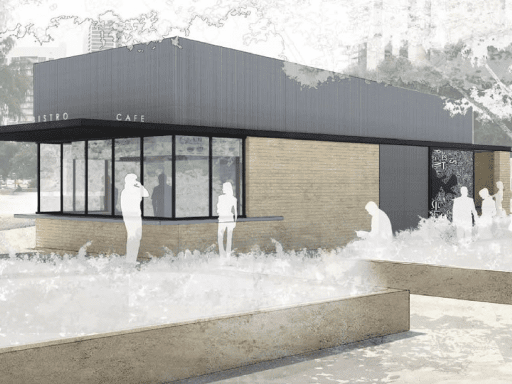 Salt & Time Cafe rendering