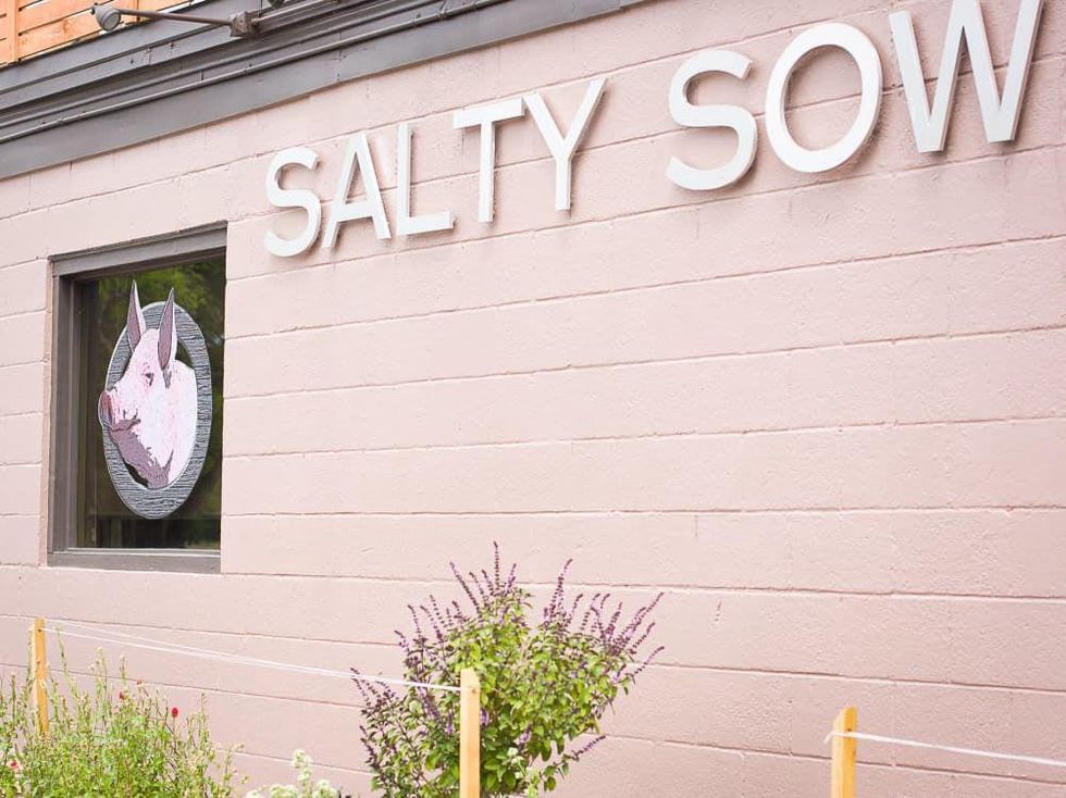 Salty Sow Exterior