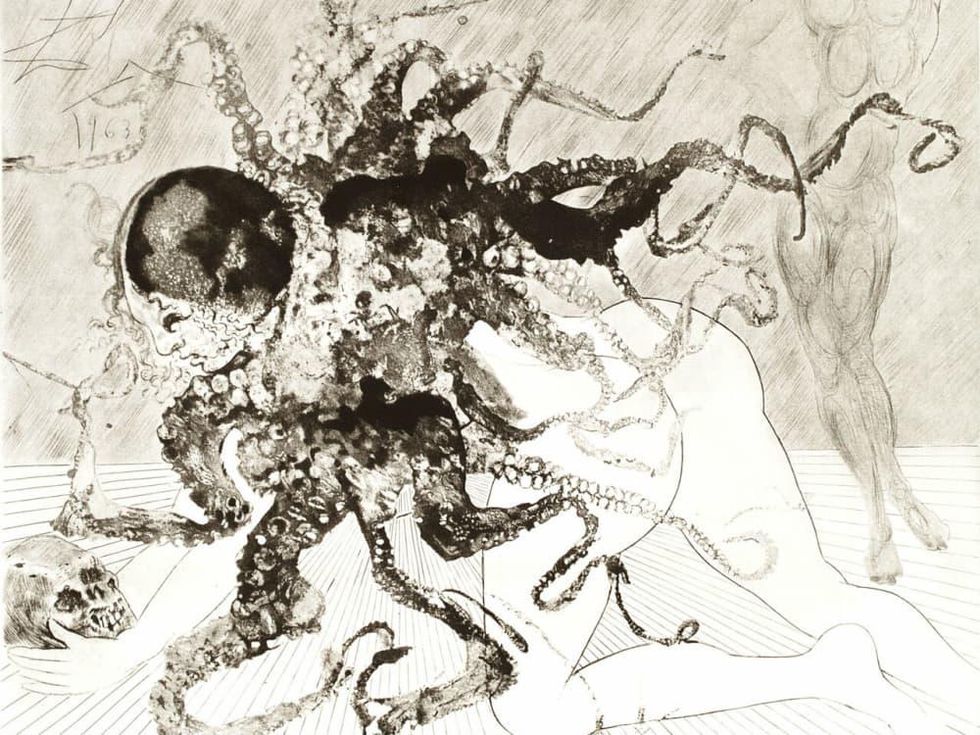 Salvador Dali Medusa