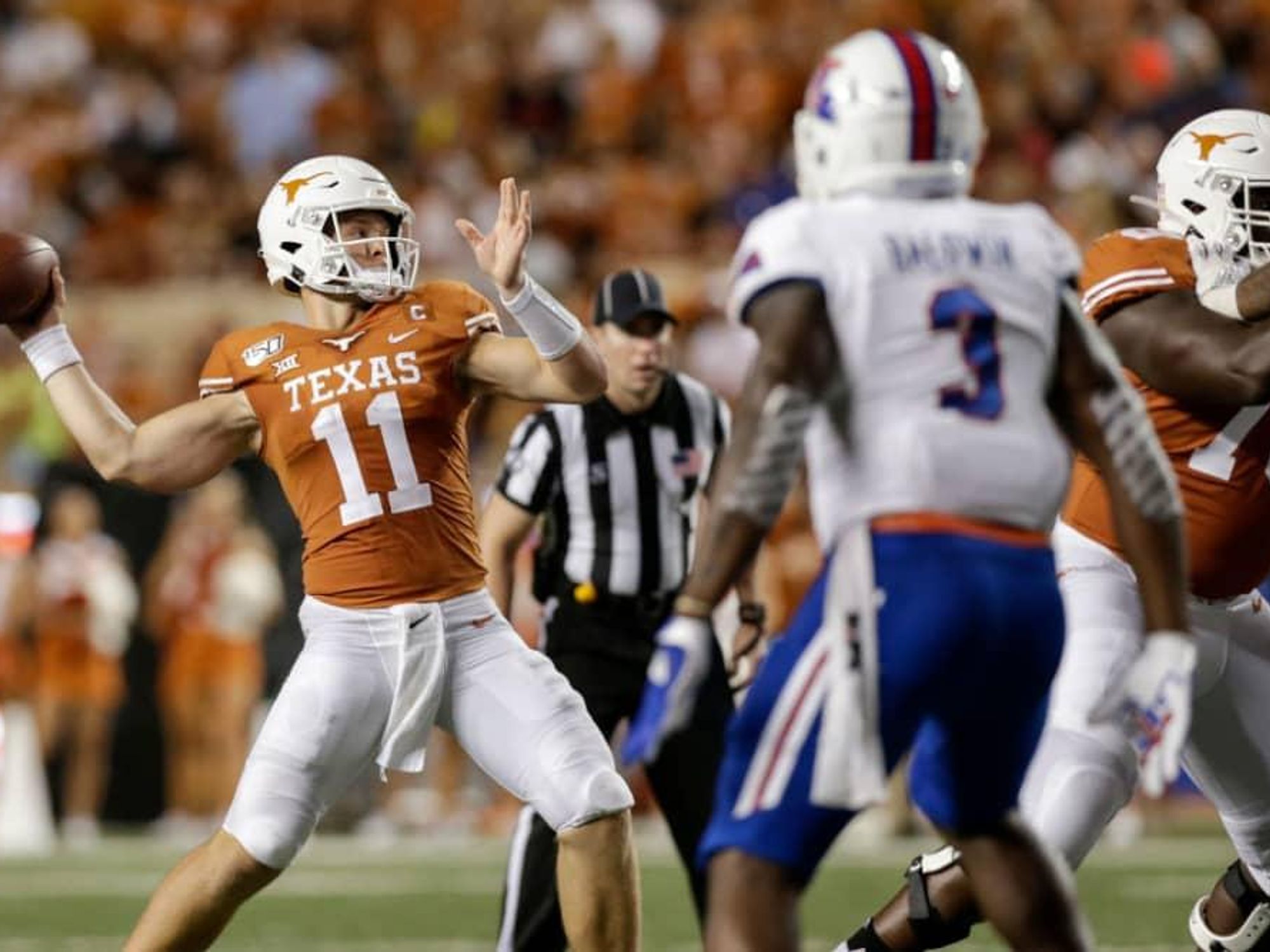 Sam Ehlinger Texas Longhorns Louisiana Tech