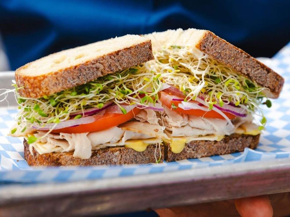 Sandwich at Swedish Hill