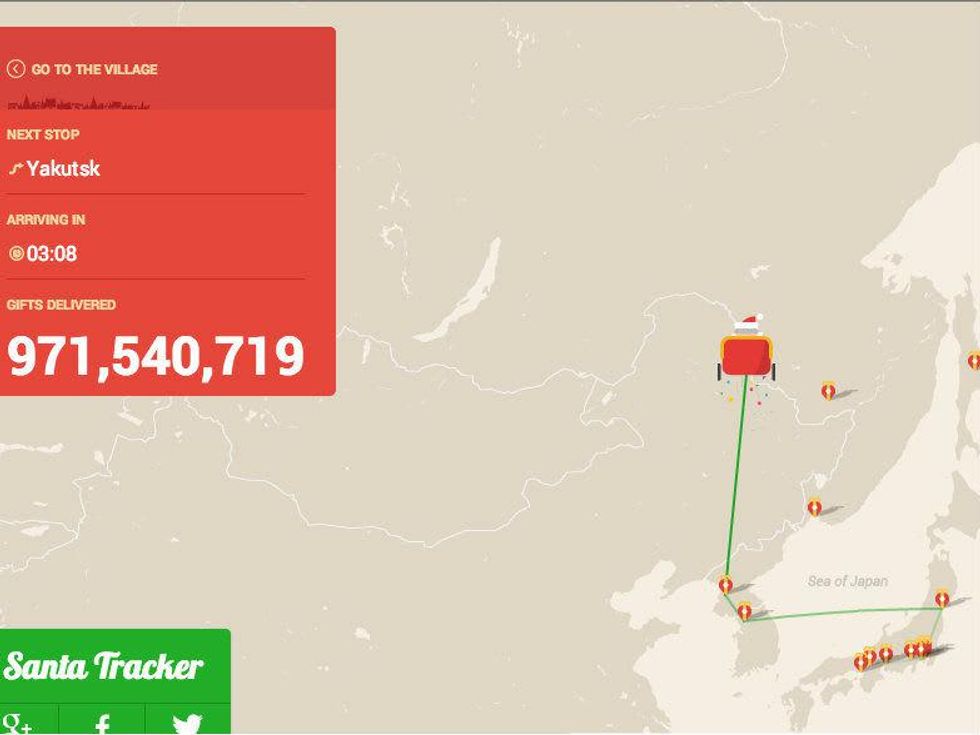 Follow St. Nick around the world in real time thanks to Google's Santa ...