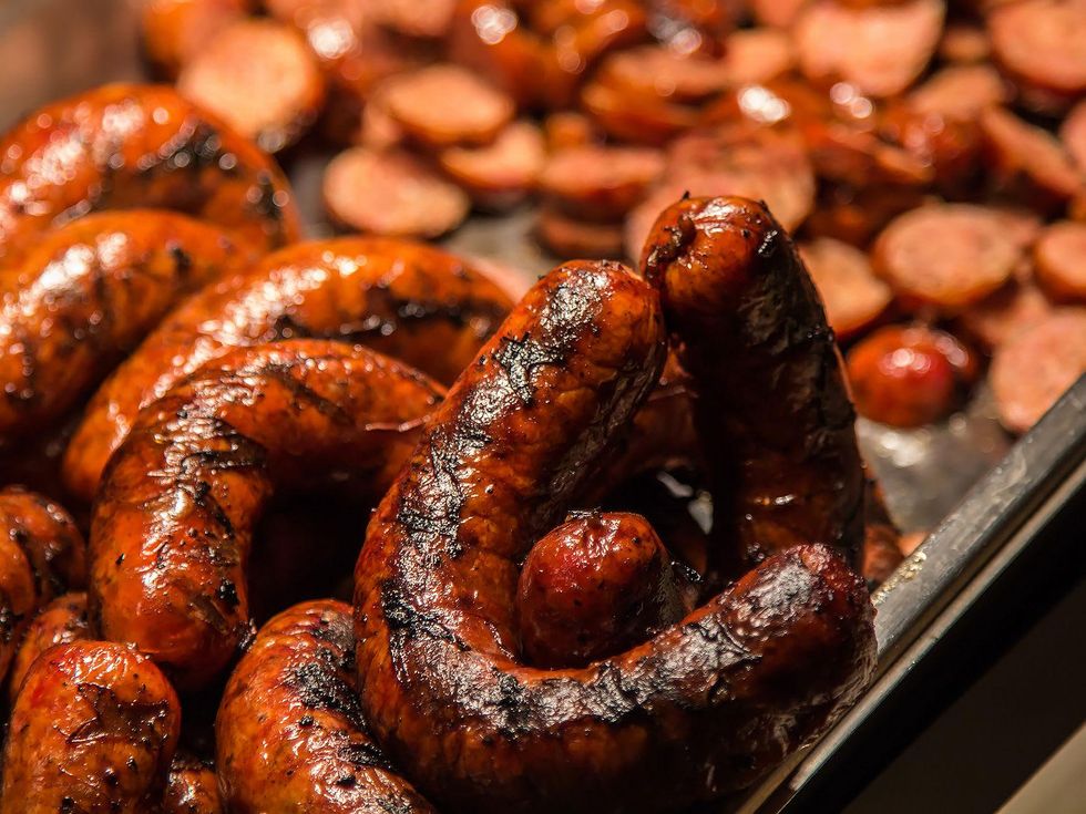 Sausage at Pecan Lodge