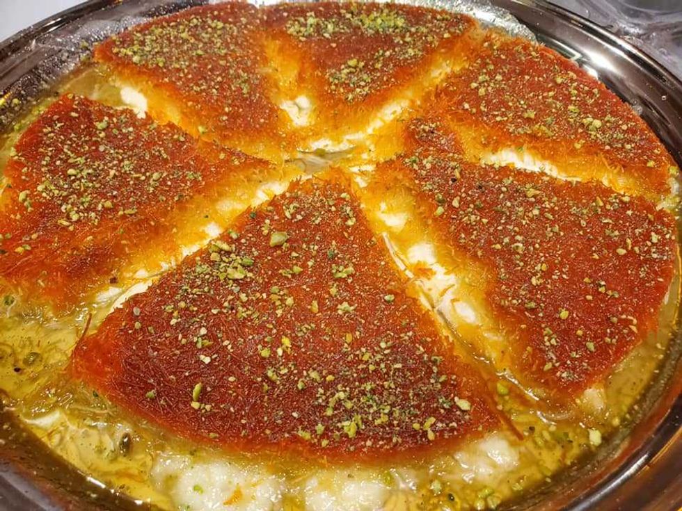 Sayad Mediterranean Kitchen Konafa Naama
