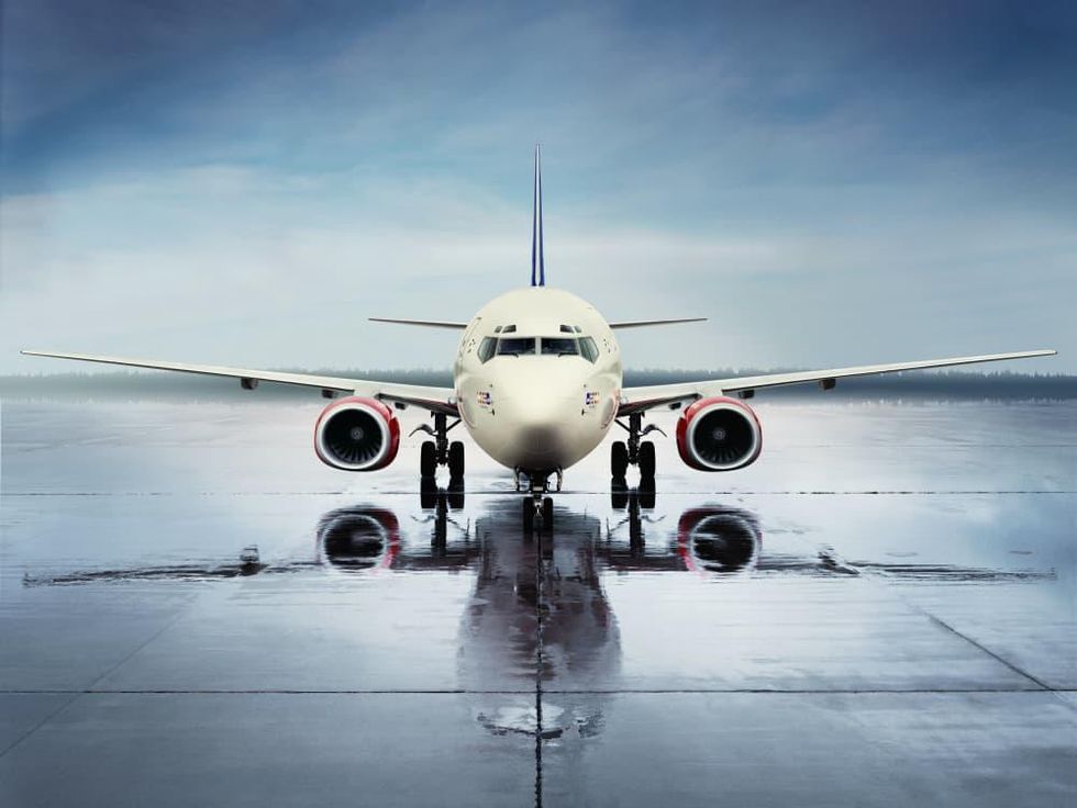 Scandinavian Airlines SAS jet