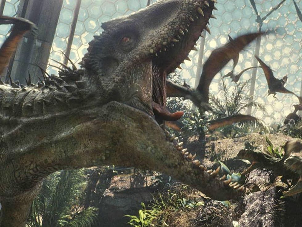 Scene from Jurassic World