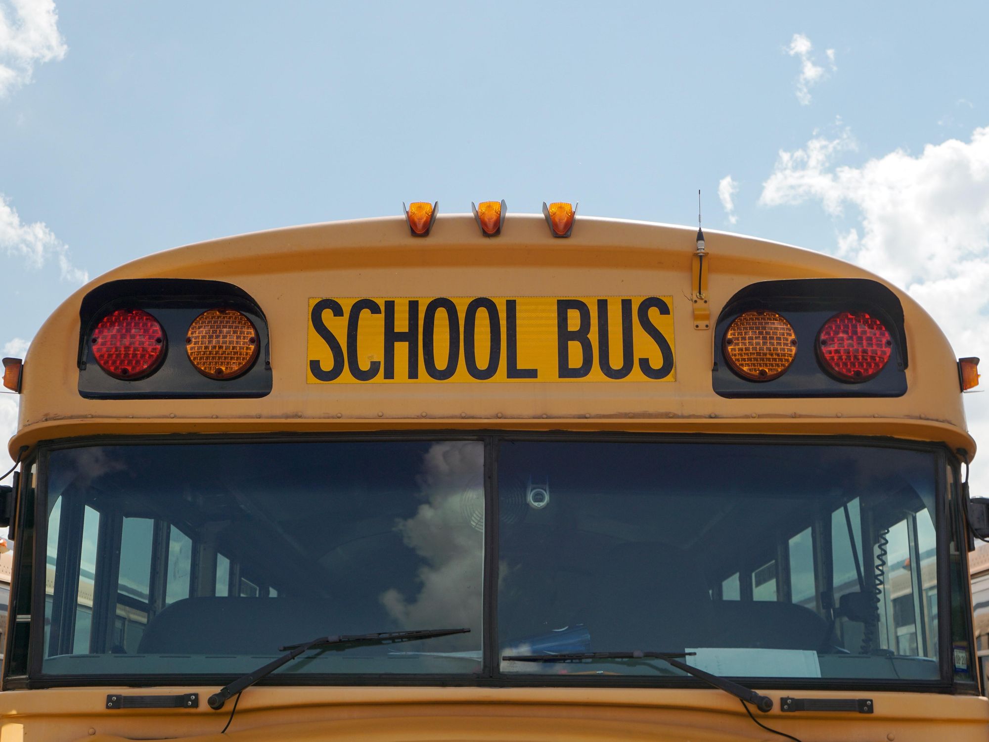 School Bus stock photo