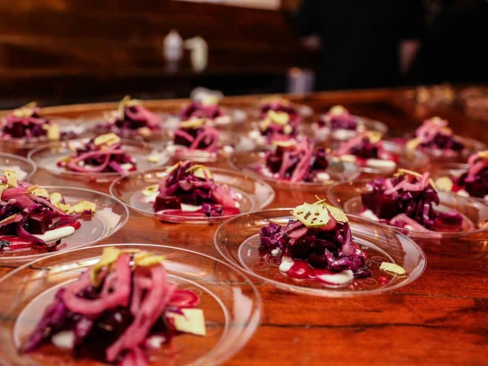 School of Bourbon February 2016 Swift's Attic Bites Beets