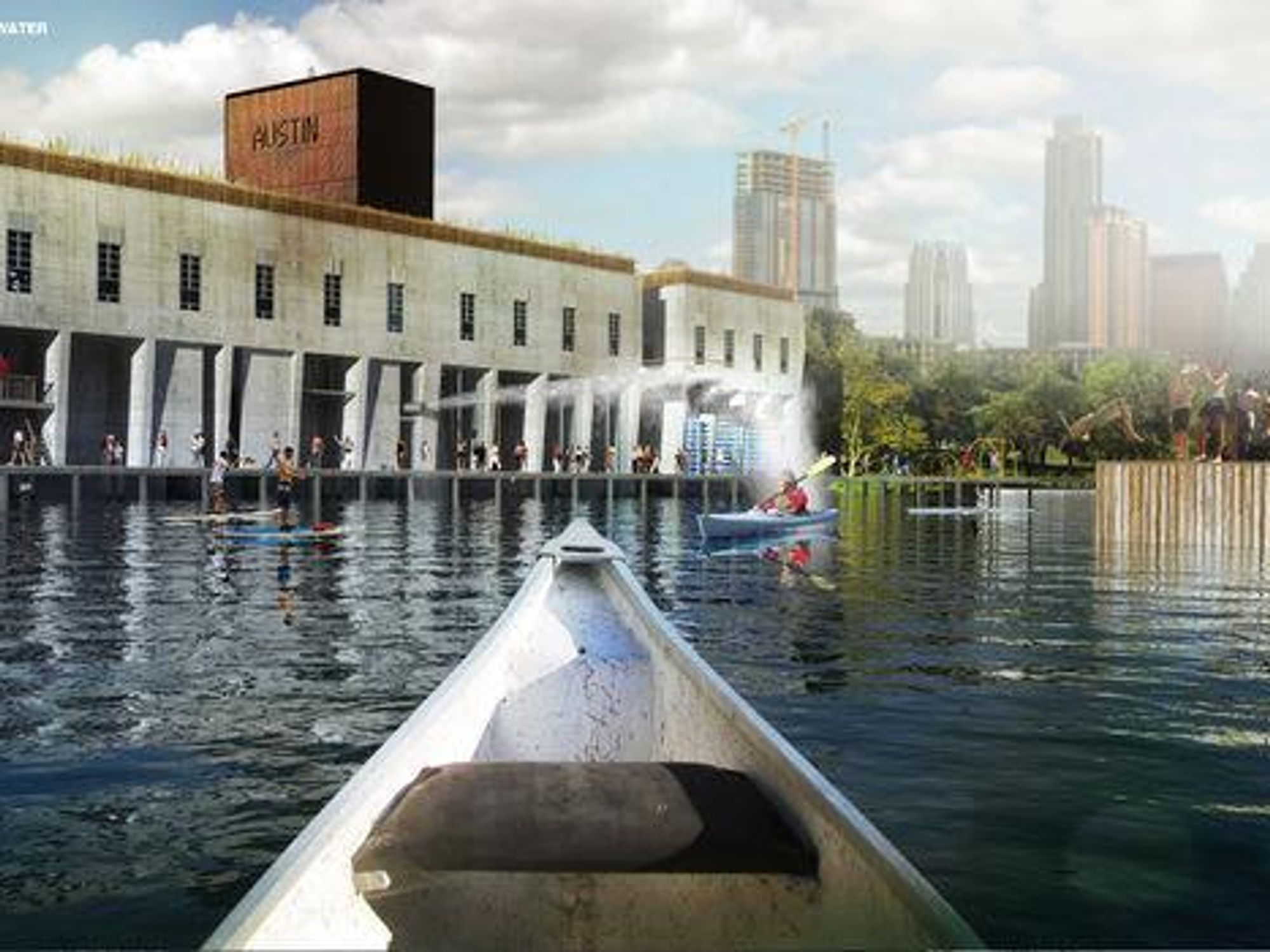 Seaholm development concept from KSE Studio