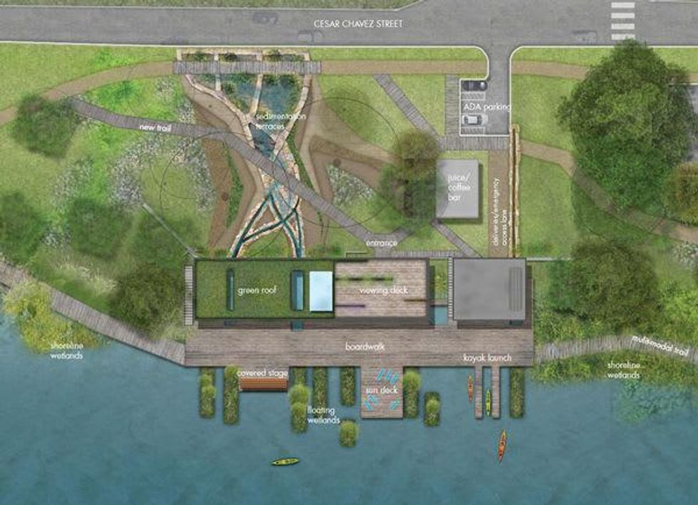 Seaholm development concept from Surroundings