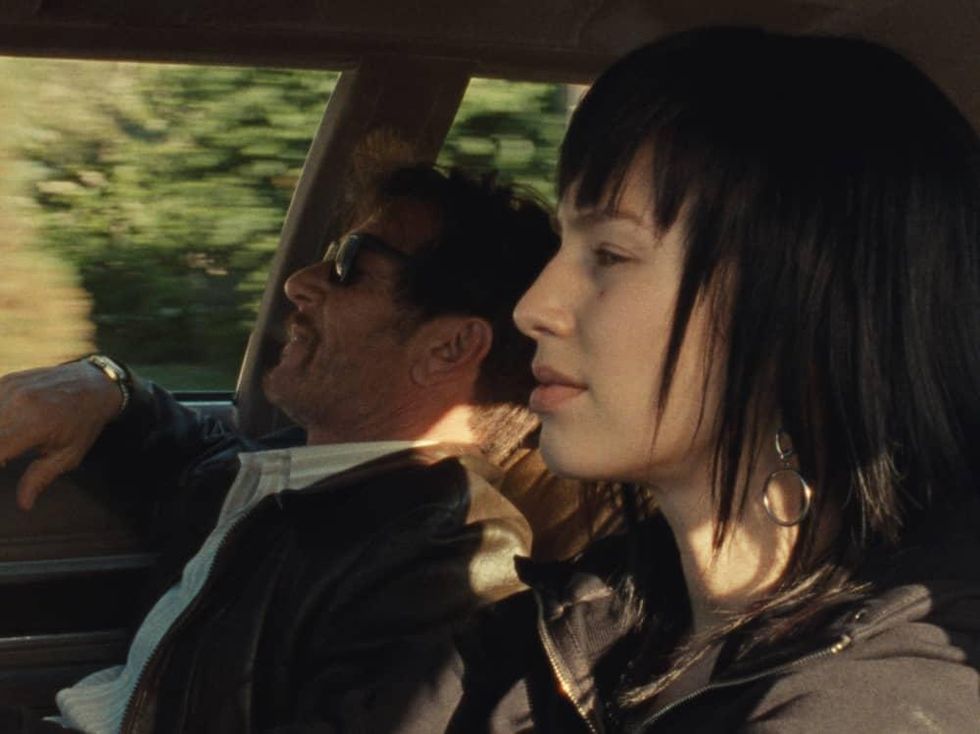 Sean Penn and Dylan Penn in Flag Day