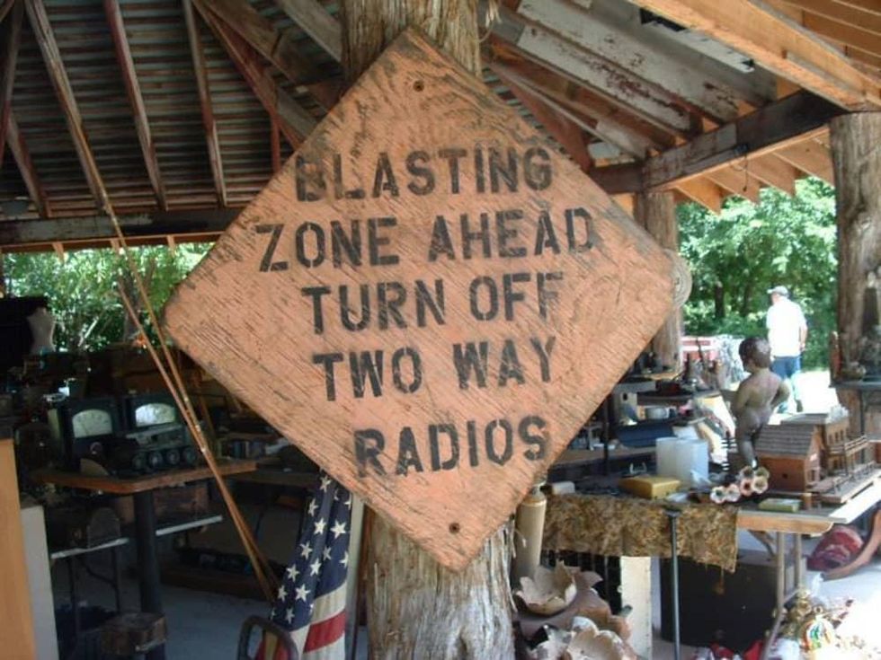 Sekrit Theater Austin sign seen on TV show