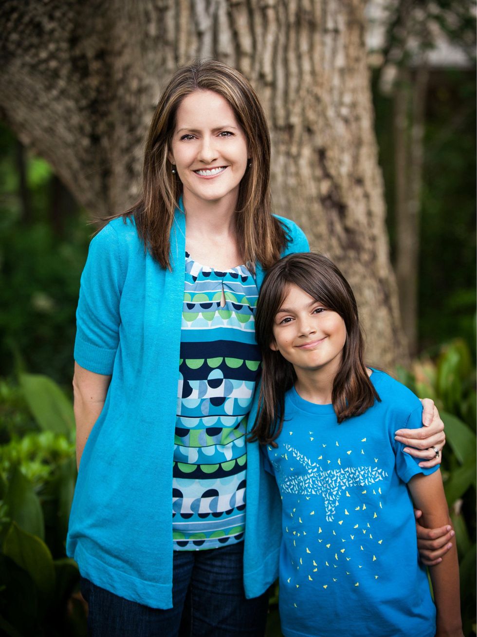 Sharon Choksi of Girls Will Be and daughter Maya