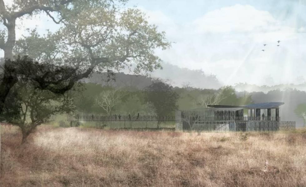 Shield Ranch pavilion