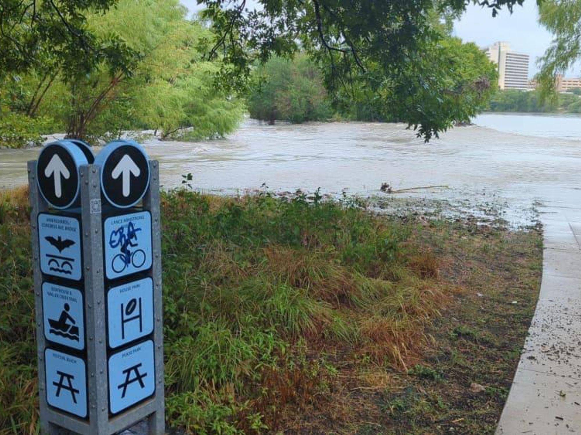 Shoal Creek floods August 2022