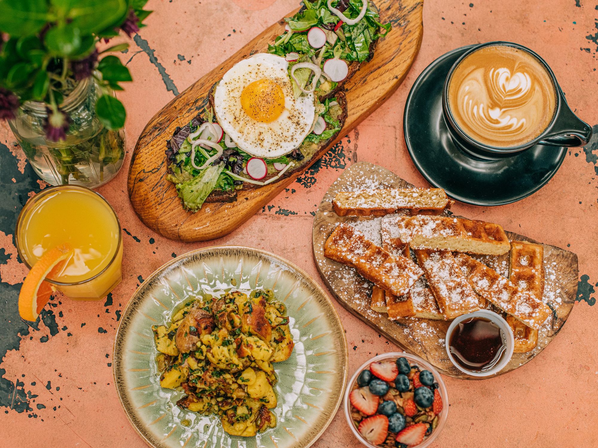 Shortwave Diner breakfast