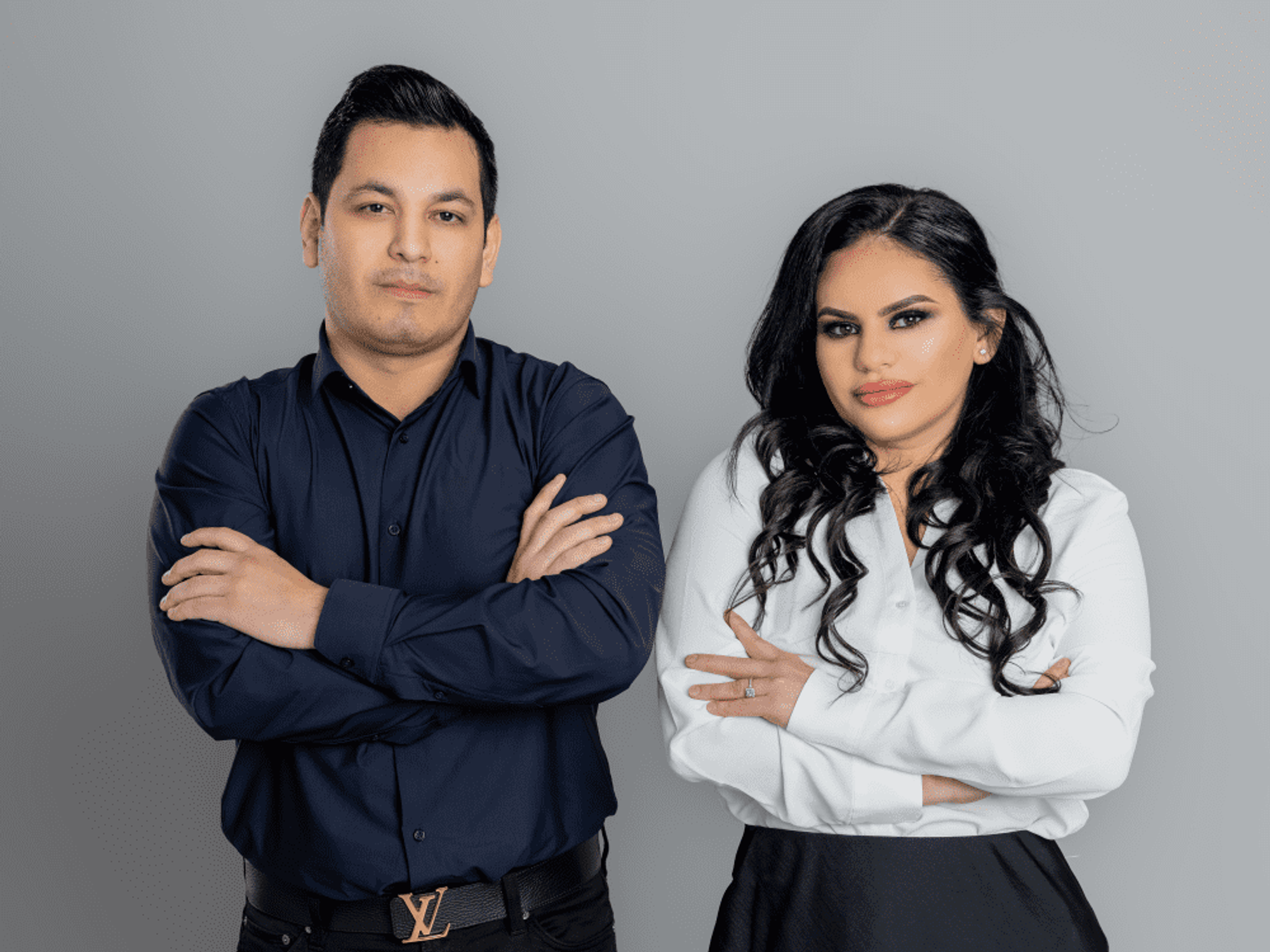 Siblings Arturo and Gabriela Bucio