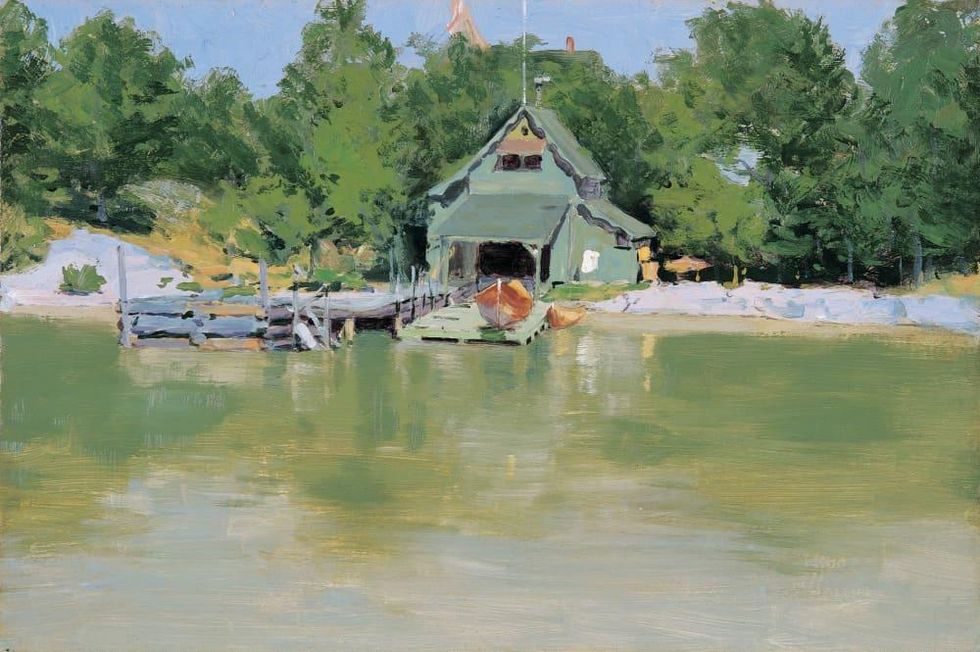 Sid Richardson Museum, Frederic Remington East, Boathouse