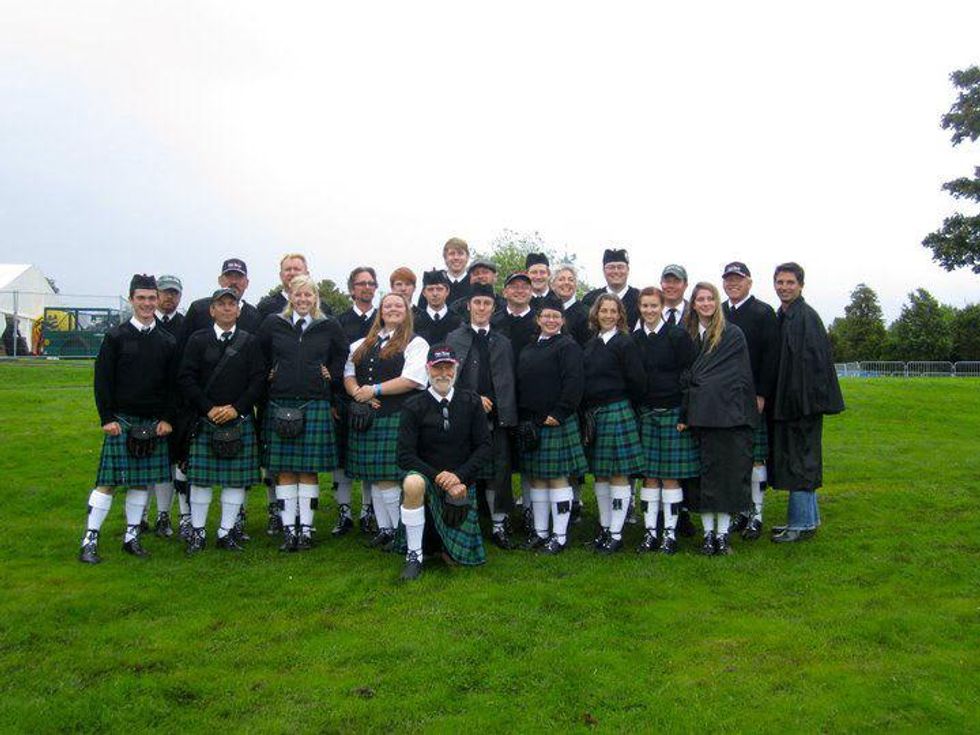 Silver Thistle Pipes and Drums Irish band from Austin