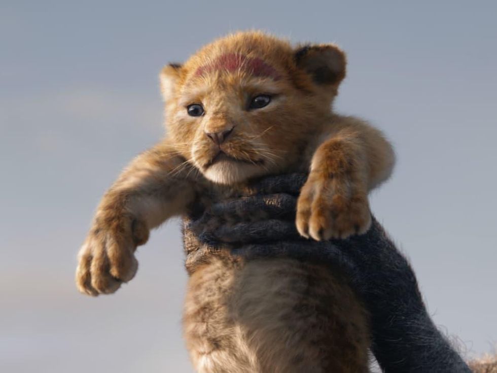 Simba in The Lion King
