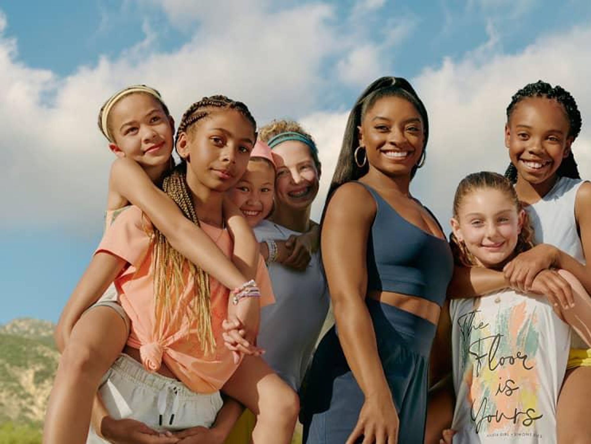 Simone Biles Athleta Girls