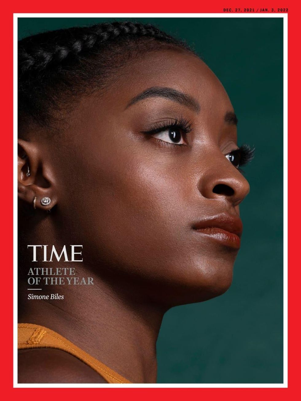 Simone Biles Time Magazine Athlete of the Year