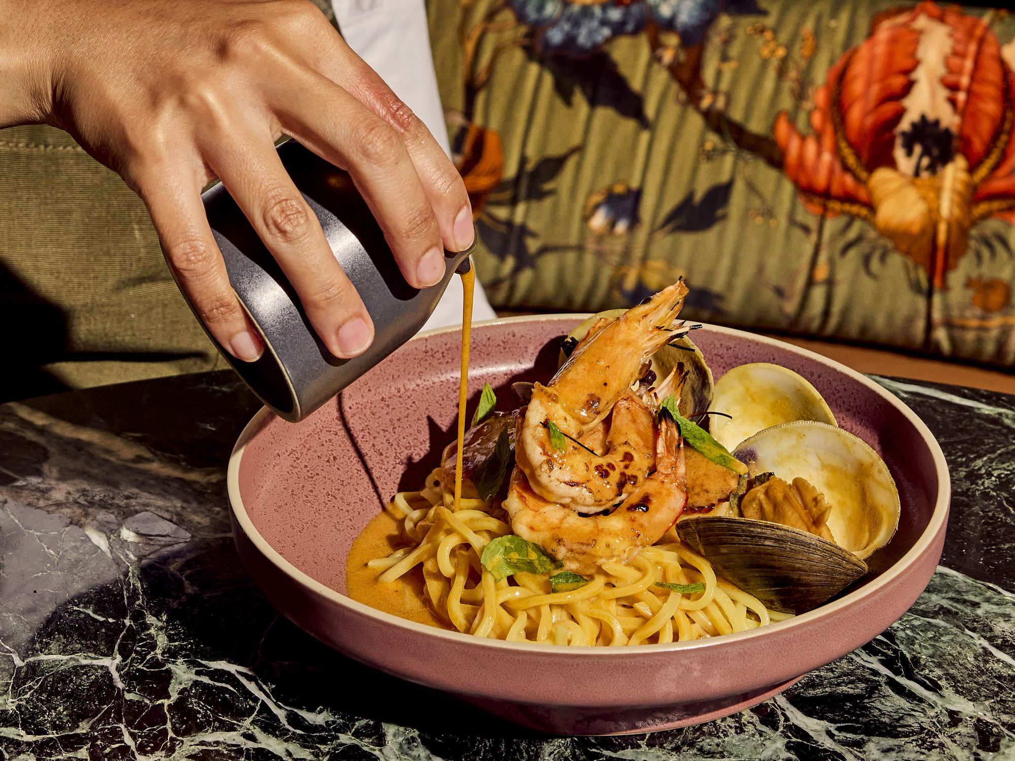 Siti shrimp noodles dish