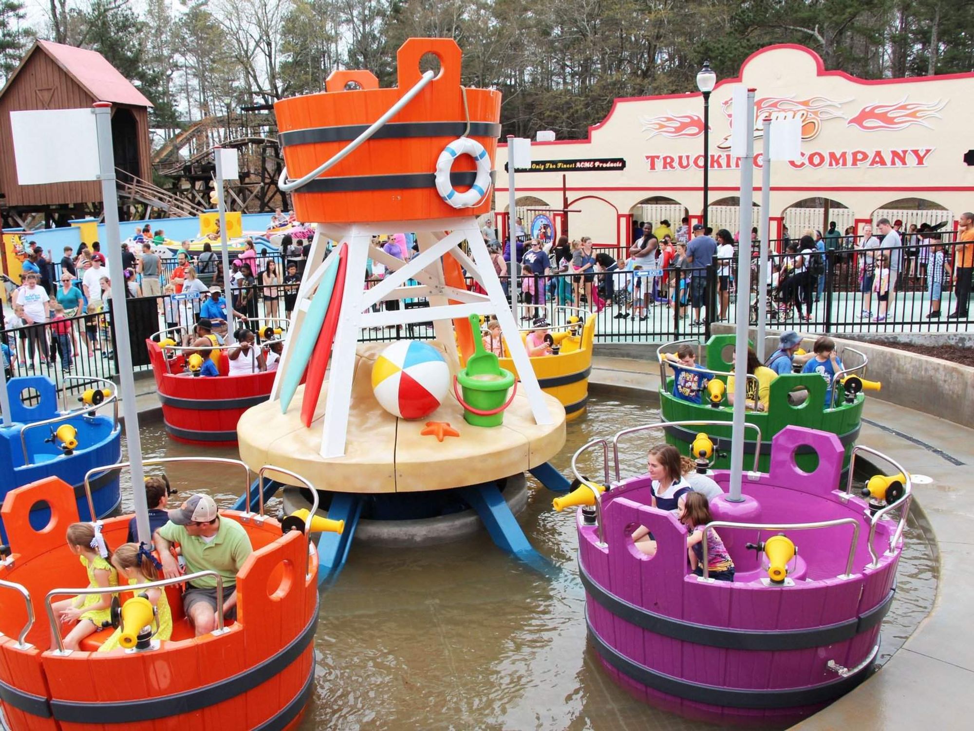 Six Flags Daffy Duck Bucket Blasters