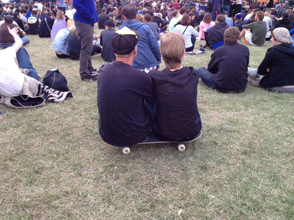 Skateboard Fun Fun Fun Couple