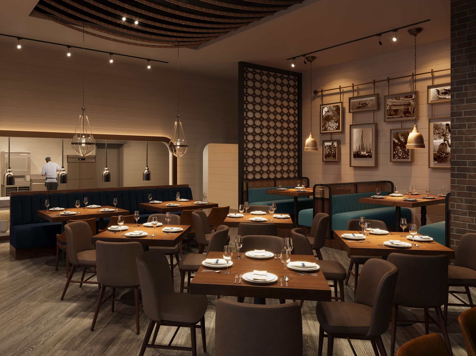 Skipjack Oyster Austin interior