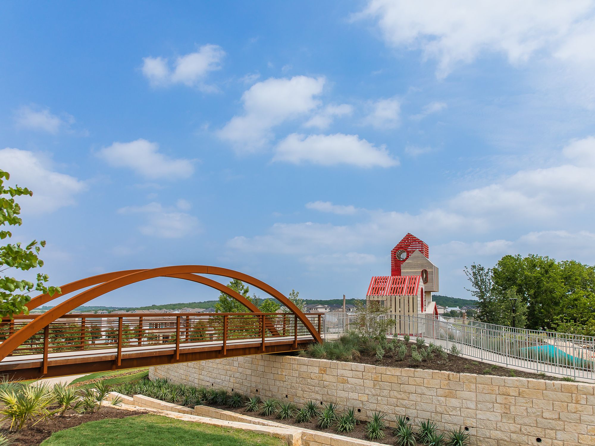 Skyline Park Pennybacker Bridge