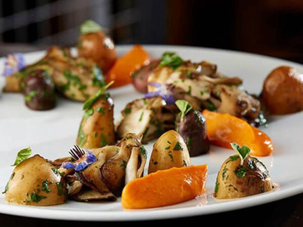 Smoked potatoes at FT33 restaurant in Dallas